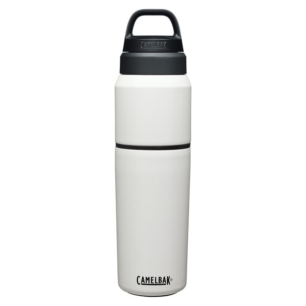 Camelbak Multibev Sst Vacuum Insulated 650ml Bottle With 480ml Cup White/White 650ml click to zoom image