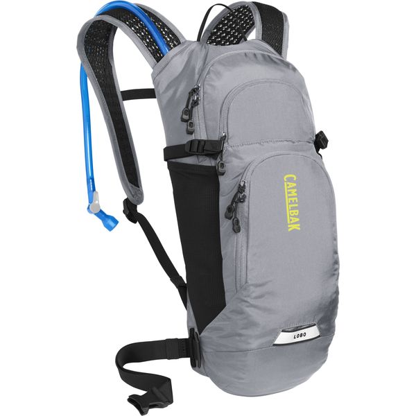 Camelbak Lobo Hydration Pack 9l With 2l Reservoir 2023: Gunmetal/Lime 9l click to zoom image