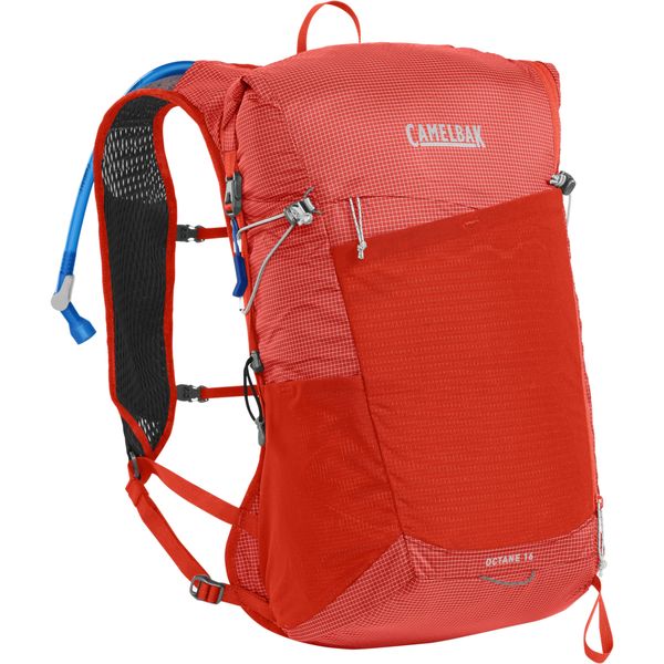 Camelbak Octane 16 Fusion 2l Hydration Pack 2023: Red Poppy/Vapor 16l click to zoom image