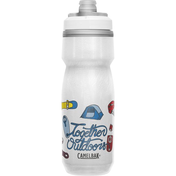 Camelbak Podium Chill Insulated Bottle 600ml (Limited Edition) 2024: Wild Pride 620ml click to zoom image