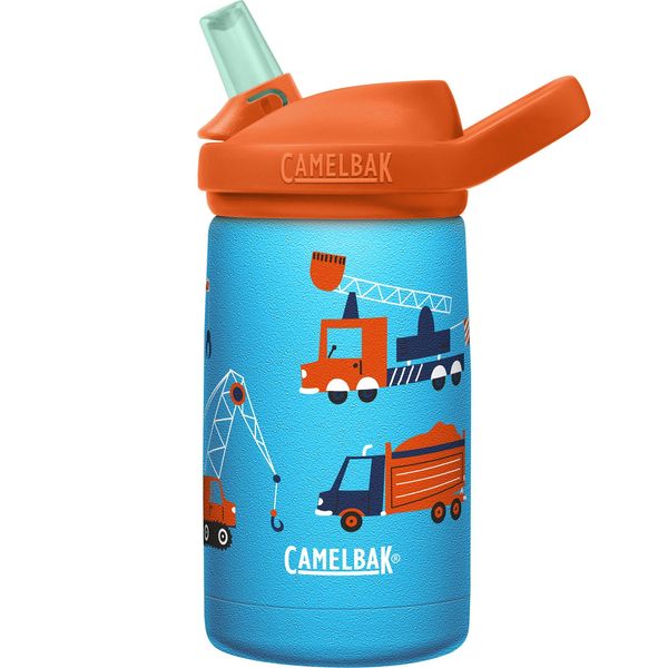 Camelbak Eddy+ Kids Sst Vacuum Insulated 350ml (Back To School Limited Edition) 2024: Construction And Cranes 350ml click to zoom image