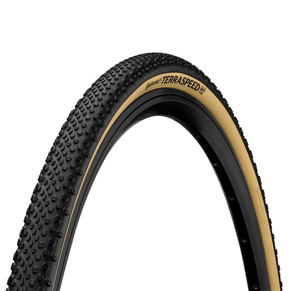 Continental Terra Speed Protection Tyre - Foldable Blackchili Compound Black/Cream 700 X 35c click to zoom image