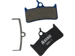 Aztec Organic disc brake pads Shimano XT hydraulic callipers 