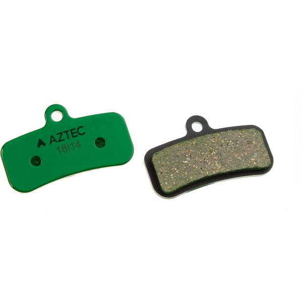 Aztec e-Bike disc brake pads for Shimano Saint/Zee/XT-M8120/XTR-M9120/TRP Quadiem click to zoom image