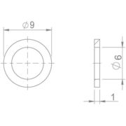 Aztec 1mm O-ring 20 pieces click to zoom image