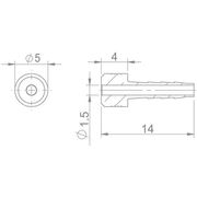 Aztec Needle 2.2mm Magura 8 pieces click to zoom image