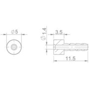 Aztec Needle 2.1mm Avid 8 pieces click to zoom image