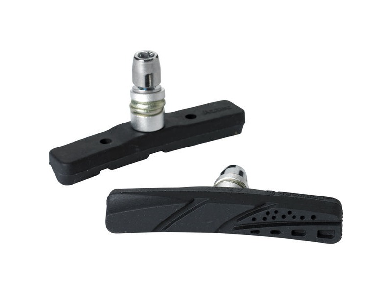 Aztec V-type one-piece Brake Blocks Charcoal click to zoom image
