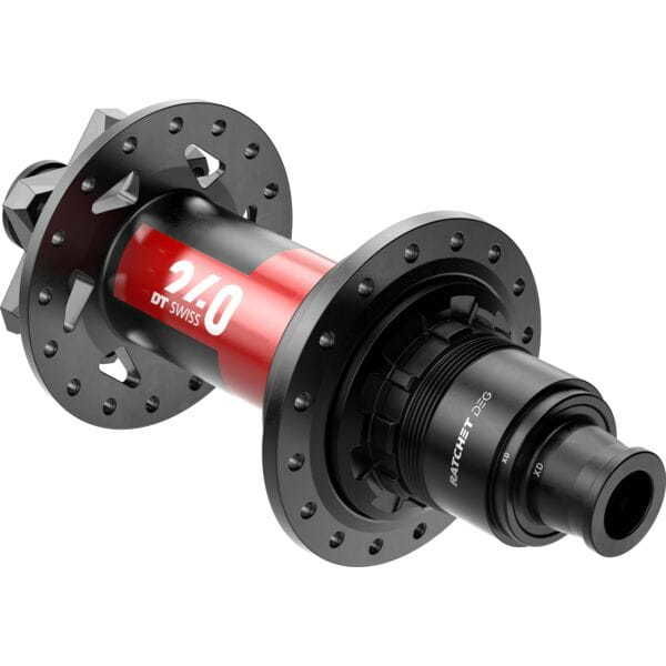 DT Swiss 240 DEG Classic rear disc 6 bolt 157 x 12 mm SuperBoost, SRAM XD 28 hole, black click to zoom image