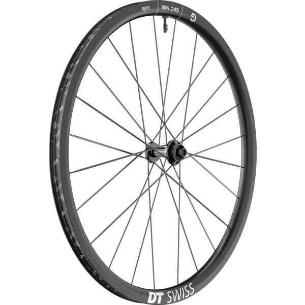 DT Swiss GRC 1400 SPLINE disc brake wheel, carbon clincher 30 x 24 mm, 700c front click to zoom image