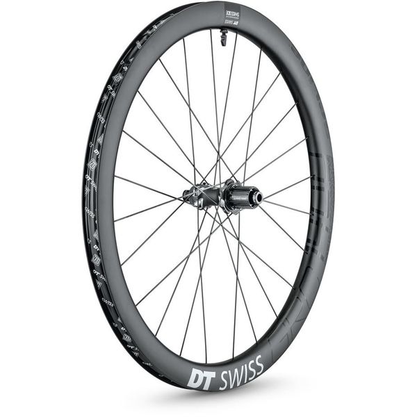 DT Swiss GRC 1400 SPLINE disc brake wheel, carbon clincher 42 x 24 mm, 700c rear click to zoom image