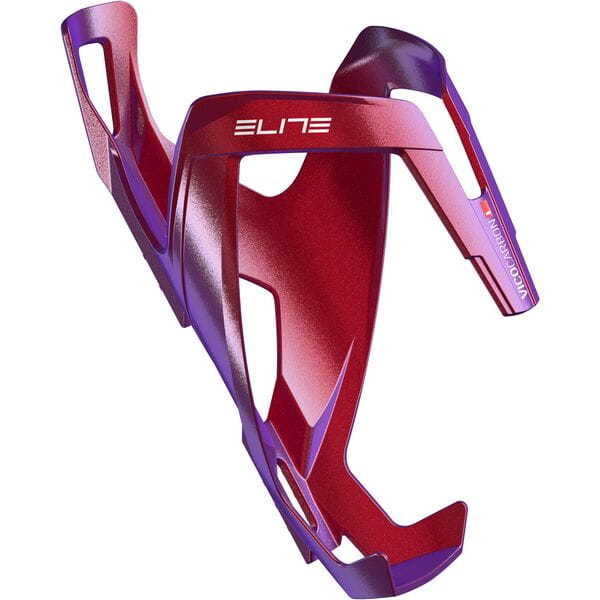 Elite Vico carbon bottle cage metallic red / white click to zoom image