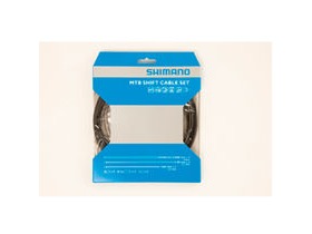 Shimano Spares MTB gear cable set with stainless steel inner wire black