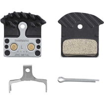 Shimano Spares J04C metal pad and spring, with fin