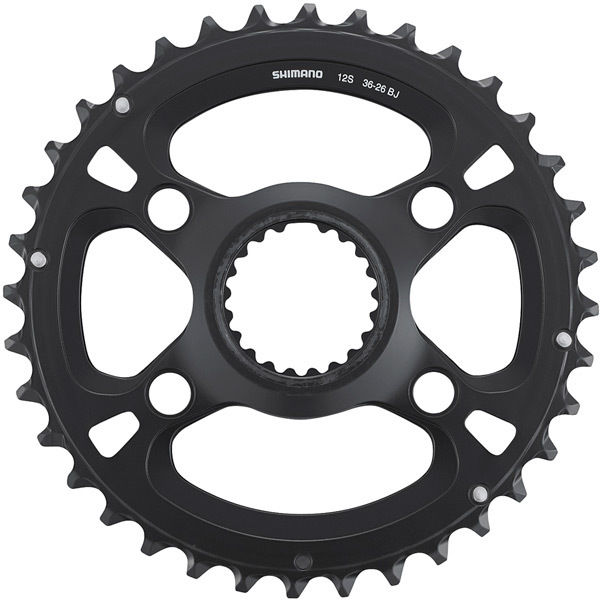 Shimano Spares FC-M8100-2 chainring, 36T-BJ for 36-26T click to zoom image