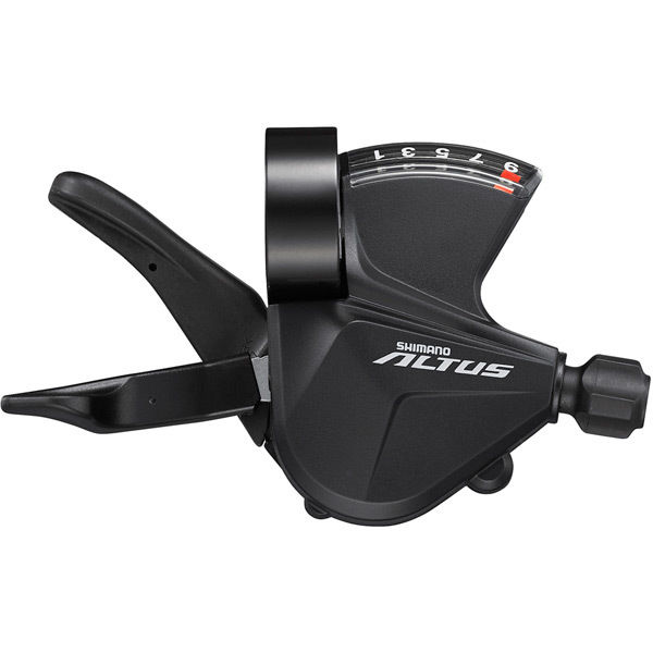 Shimano Altus SL-M2010-9R Altus shift lever, band on, 9-speed, right hand click to zoom image