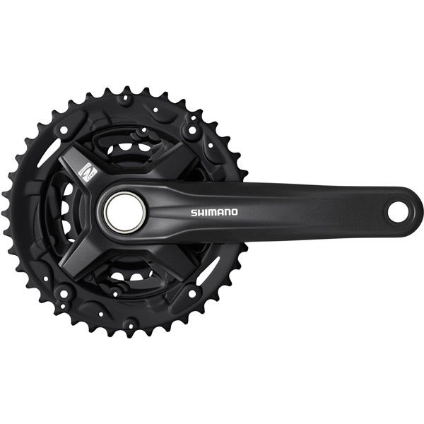 Shimano Altus FC-MT210 2-piece chainset 9-speed, 170 mm, 40 / 30 / 22T, black click to zoom image