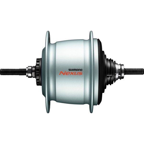 Shimano Nexus SG-C6001-8R 8-speed internal hub for roller brake, 132x184 mm, 36h, silver click to zoom image