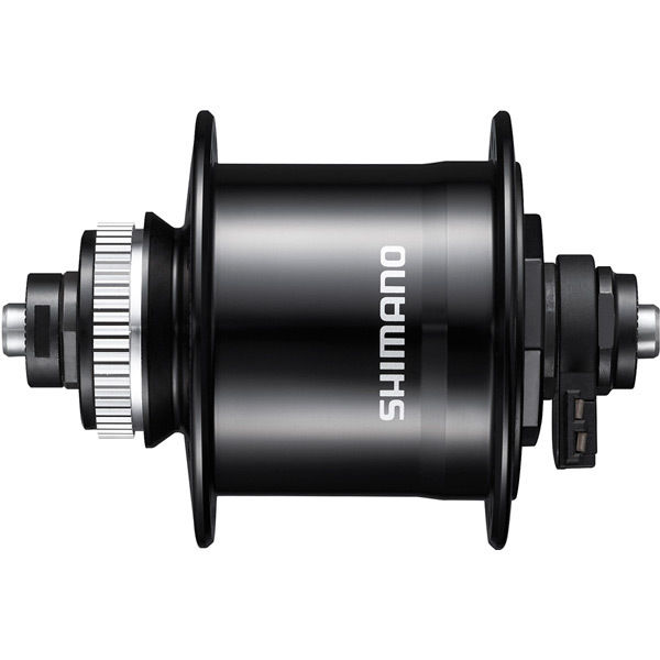 Shimano Nexus DH-UR700-3D Dynamo hub, 6v 3w, for Centre-Lock disc, 32h, 100 mm Q/R, black click to zoom image