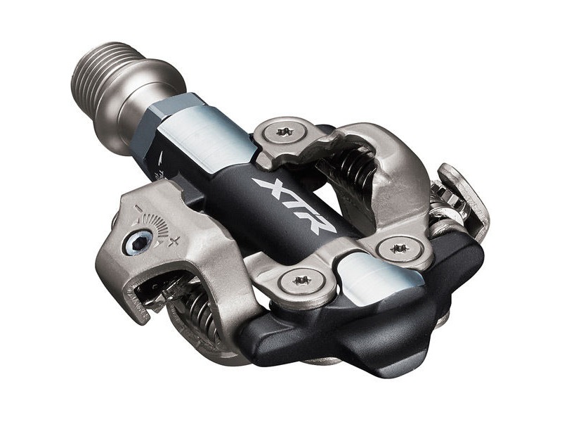 Shimano XTR PD-M9100 XTR XC race pedals, 3mm shorter axle click to zoom image