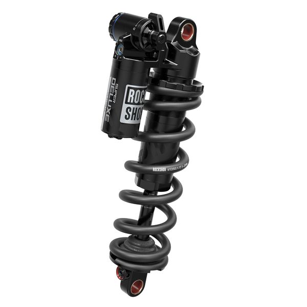 Rock Shox Rear Shock Super Deluxe Coil Ultimate Rc2t - Linearreb/Lcomp, 320lb Lockout, Hydraulic Bottom Out, Standard Trunnion(8x30) (Spring Sold Separate) B1 Norco Range 2017-2020: Black 205x60 click to zoom image