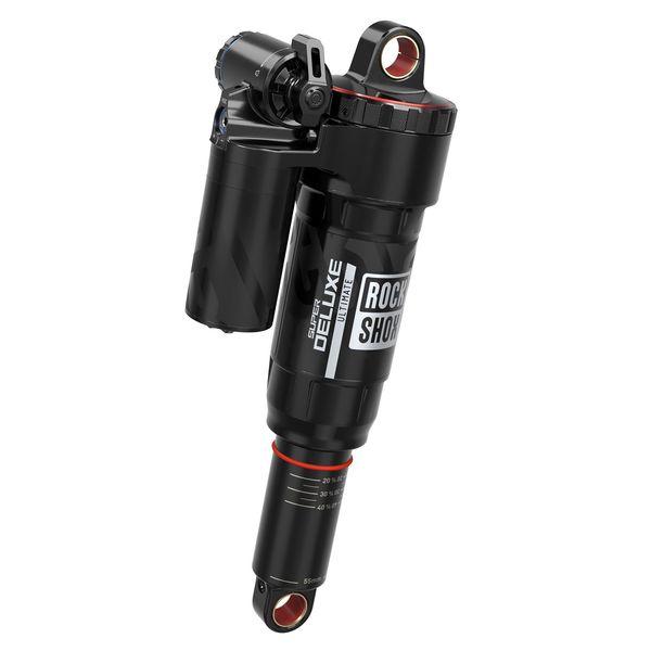 Rock Shox Rear Shock Super Deluxe Ultimate Rc2t - Linear Air, 0 Neg/ 3 Pos Tokens, Linearreb/Lcomp, 320lb Lockout, Standard Standard C1 Ibis Ibis Ripmo 2018+: Black 210x55 click to zoom image