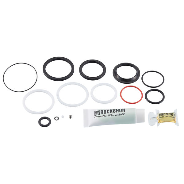 Rock Shox 200 Hour/1 Year Service Kit (Air Can Seals, Piston Seals, Glide Rings, Ifp Seals, Grease/Oil) - Deluxe C1+/Super Deluxe C1+/Super Deluxe Flight Atttendant C1+ (2023+) click to zoom image