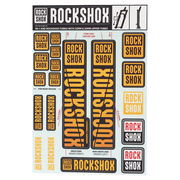 Rock Shox Spare - Decal Kit 30/32mm Ne01 Yellow - Sid/Reba