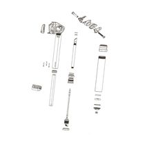 Rock Shox Spare - Reverb Ifp - Grey (Internal Floating Piston (Qty 10) - Reverb/Reverb Stealth A1-c1, Reverb Axs A1: Grey