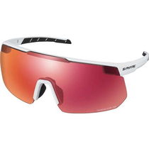 Shimano Clothing S-PHYRE Glasses, Metallic White, RideScape Road Lens