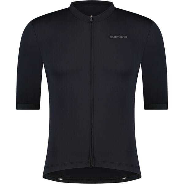 Shimano Clothing Men's, Futuro Jersey, Black click to zoom image