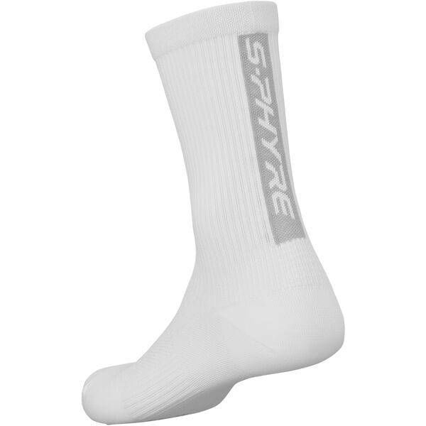 Shimano Clothing Unisex, S-PHYRE FLASH Socks, White click to zoom image