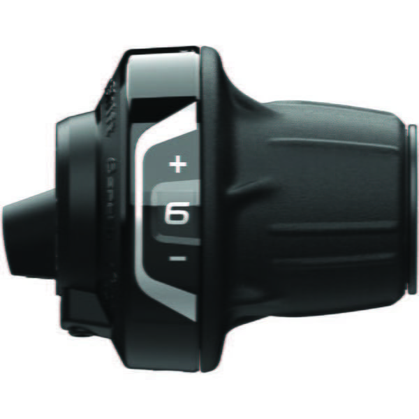 Shimano Tourney / TY SL-RV400 Revo shifter, right hand, 6-speed, with optical gear display click to zoom image