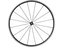 Shimano Wheels WH-RS300 clincher wheel, 100 mm Q/R axle, front, black 