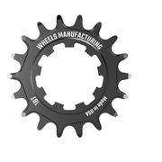 Wheels Manufacturing Solo-XD Cog, 7075 aluminum 18 teeth Black  click to zoom image