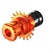 Wheels Manufacturing Solo-XD 16 Tooth Cog, 7075 aluminum, Orange click to zoom image