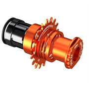 Wheels Manufacturing Solo-XD 16 Tooth Cog, 7075 aluminum, Orange click to zoom image