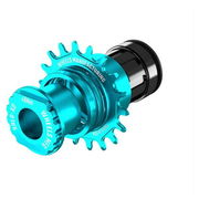 Wheels Manufacturing Solo-XD 16 Tooth Cog, 7075 aluminum, Teal click to zoom image