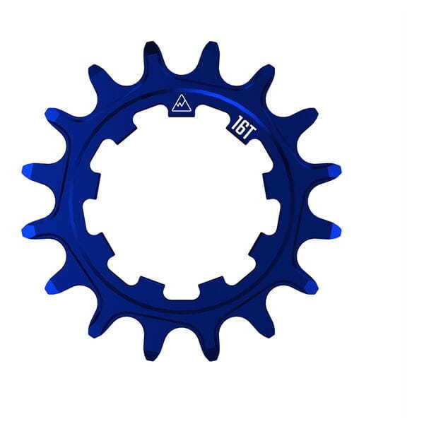 Wheels Manufacturing Solo-XD 16 Tooth Cog, 7075 aluminum, Blue click to zoom image