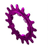 Wheels Manufacturing Solo-XD 16 Tooth Cog, 7075 aluminum, Purple click to zoom image