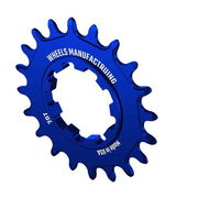 Wheels Manufacturing Solo-XD 20 Tooth Cog, 7075 aluminum, Blue click to zoom image