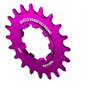 Wheels Manufacturing Solo-XD 20 Tooth Cog, 7075 aluminum, Purple click to zoom image