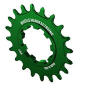 Wheels Manufacturing Solo-XD 20 Tooth Cog, 7075 aluminum, Green click to zoom image