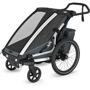 Thule Chariot Cross 2 Single child carrier with cycling and strolling kit click to zoom image