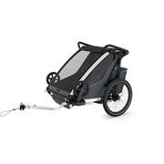 Thule Chariot Cross 2 Double child carrier with cycling and strolling kit click to zoom image