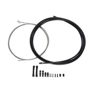 Sram Slickwire Pro Road Brake Cable Kit 5mm (1x 850mm, 1x 1750mm 1.5mm Pol SS Cables, 5mm Kevlar® Reinforced Linear Strand Housing, Ferrules, End Caps, Frame Protectors) 