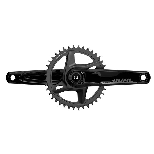 Sram Rival 1x D1 Quarq Road Power Meter Dub Wide (Bb Not Included): Black click to zoom image