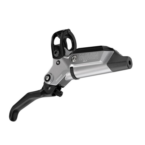 Sram Disc Brake Maven Ultimate Stealth - Aluminum Lever, Ti Hardware, Reach/Contact Adj ,swinglink, Clear Ano (Includes Mmx Clamp, Bracket) (Rotor Sold Separately) A1: Clear Anodized Front 950mm Hose click to zoom image