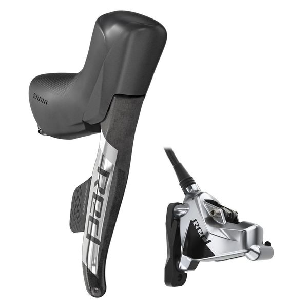 Sram Shift/Hydraulic Disc Brake Red Etap Axs D1 Stealthamajig Connected Rear Brake/Left Shift 1800mm W/Post Mount Ti Hardware 2piece Black Caliper (Rotor & Bracket Sold Separately): 1800mm click to zoom image