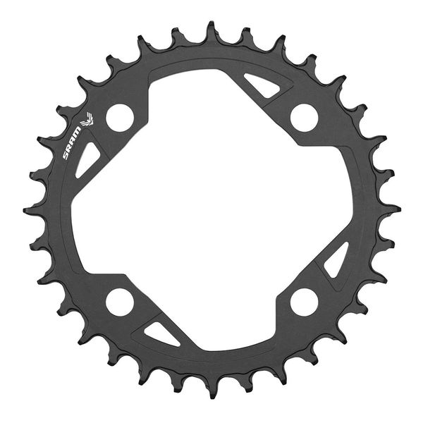 Sram Chain Ring T-type 94 Bcd Aluminum Light Powered Emtb: Black 32t click to zoom image